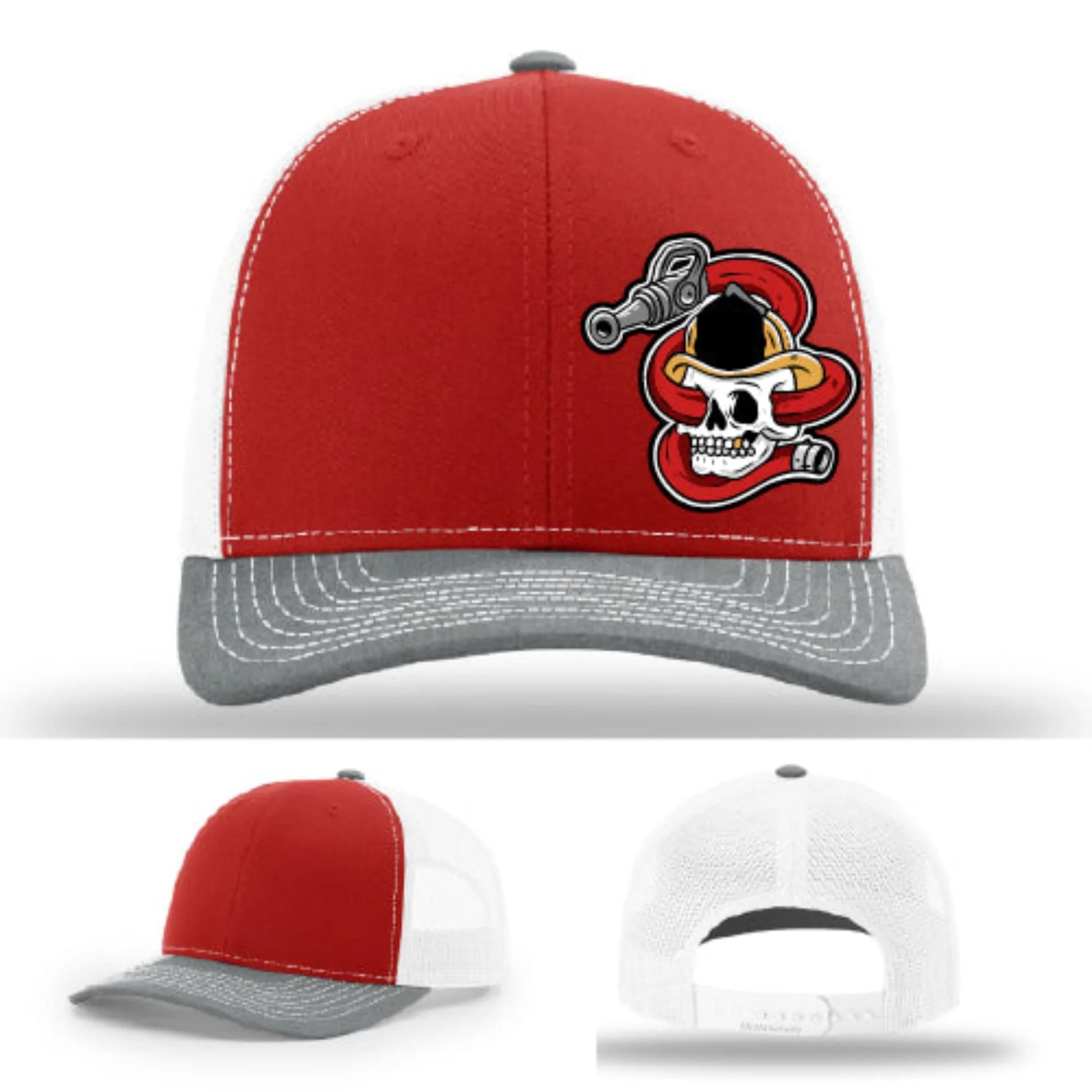 Get Hosed Firefighter Leather Patch Hat
