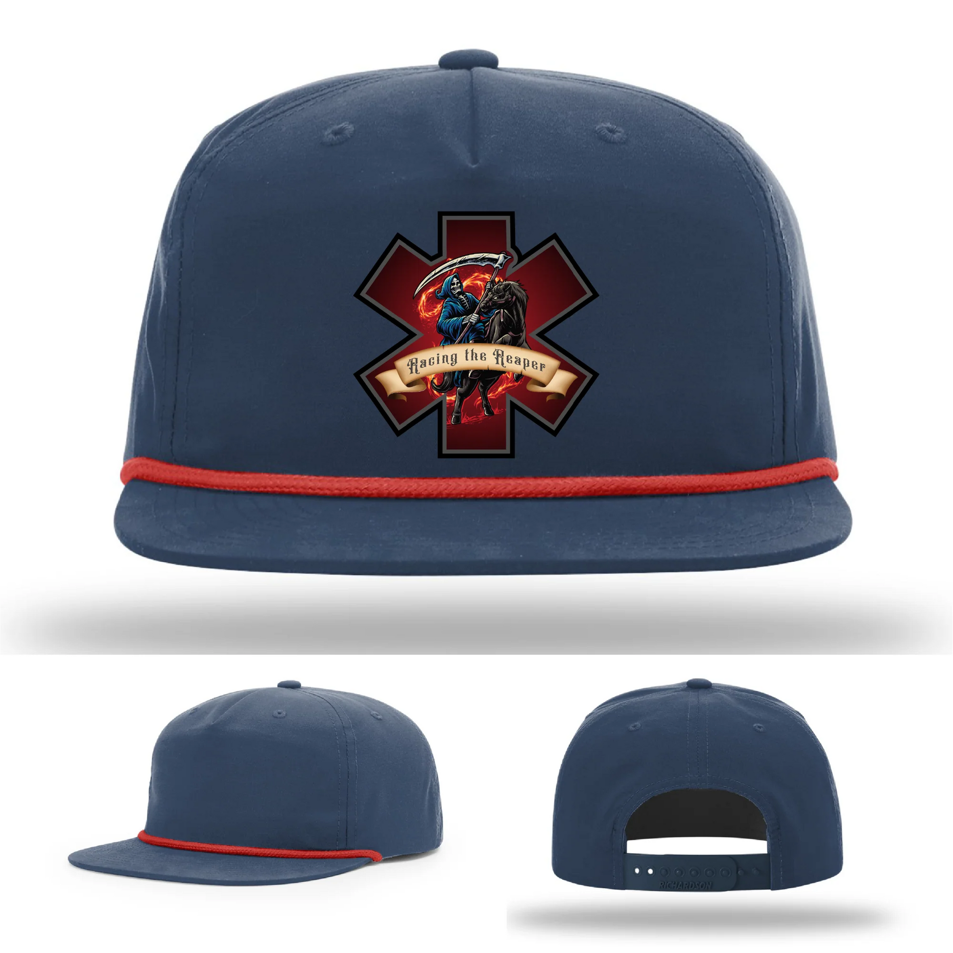 EMS Reaper Leather Patch Hat