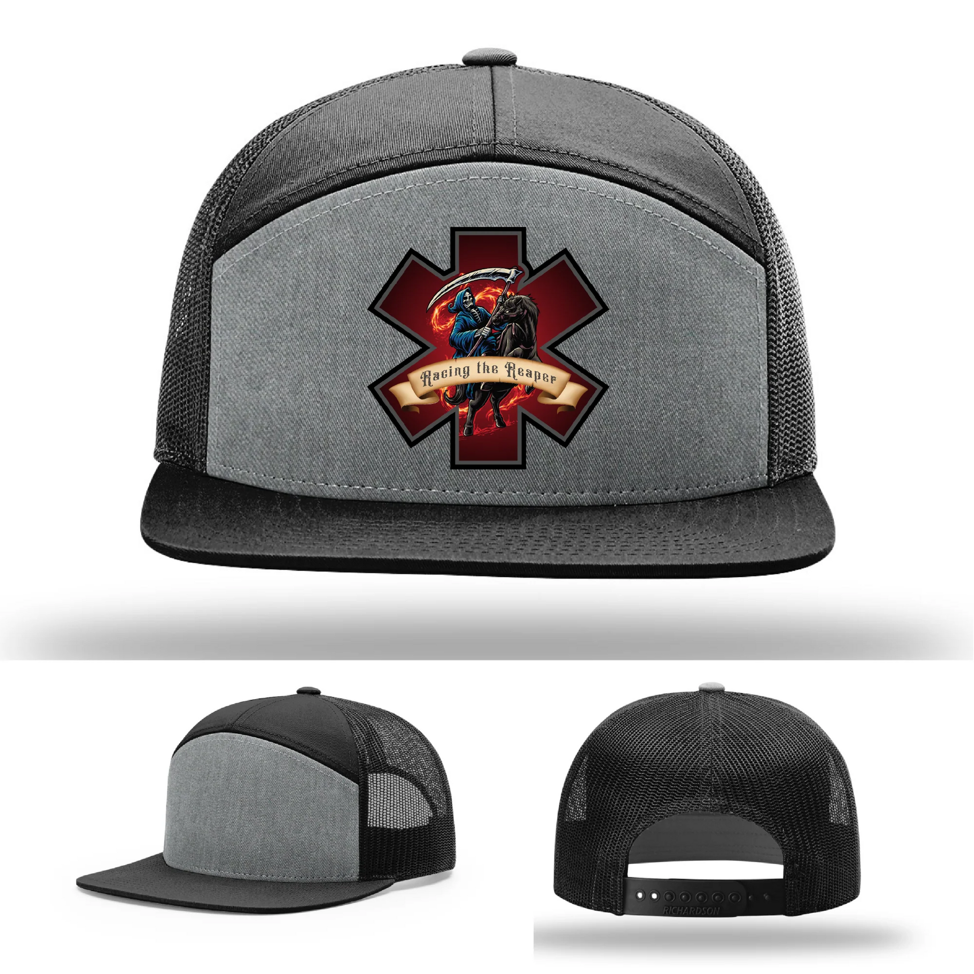 EMS Reaper Leather Patch Hat