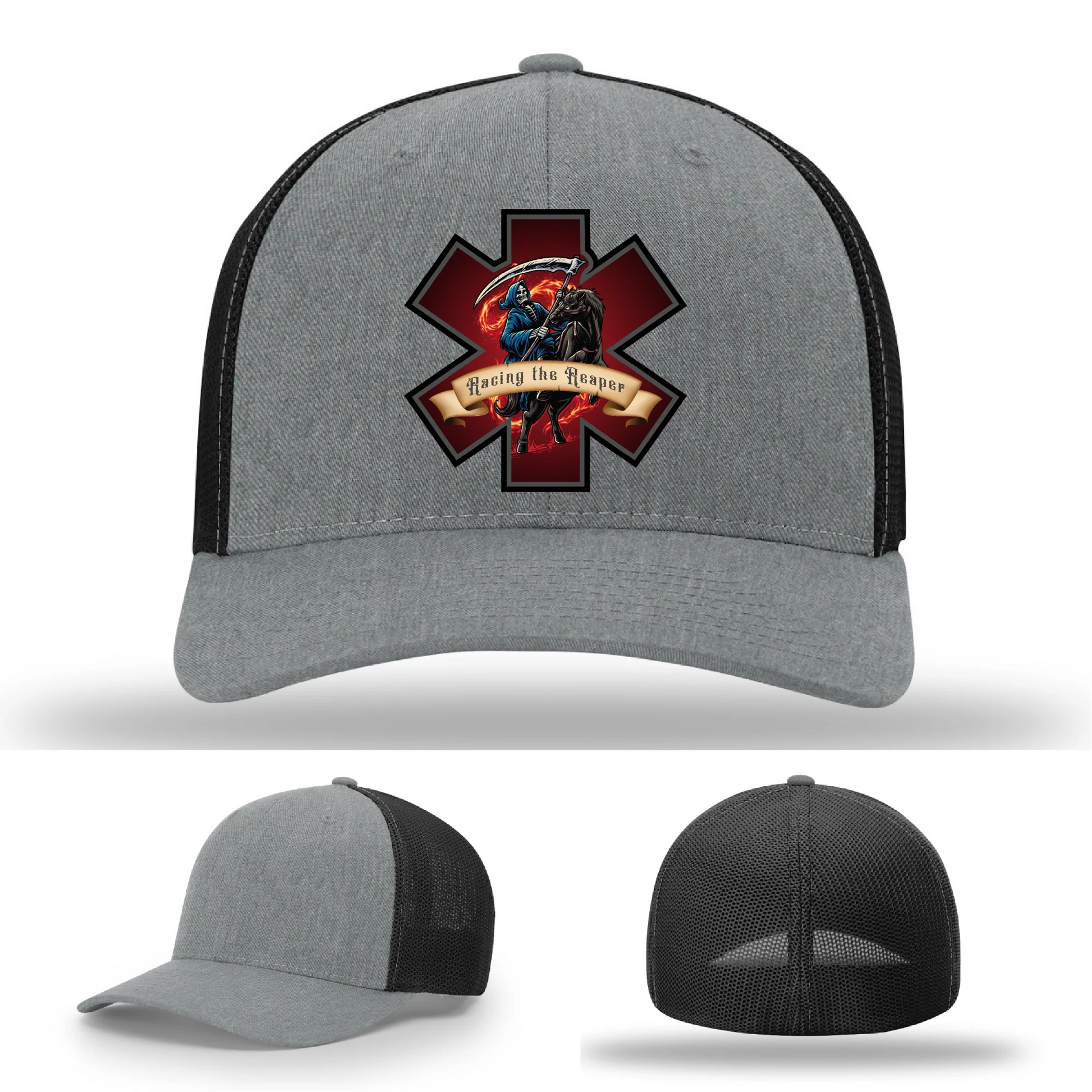 EMS Reaper Leather Patch Hat