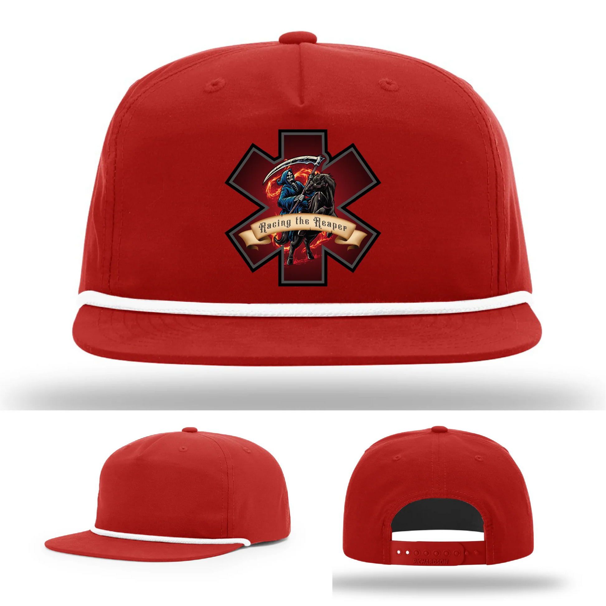 EMS Reaper Leather Patch Hat