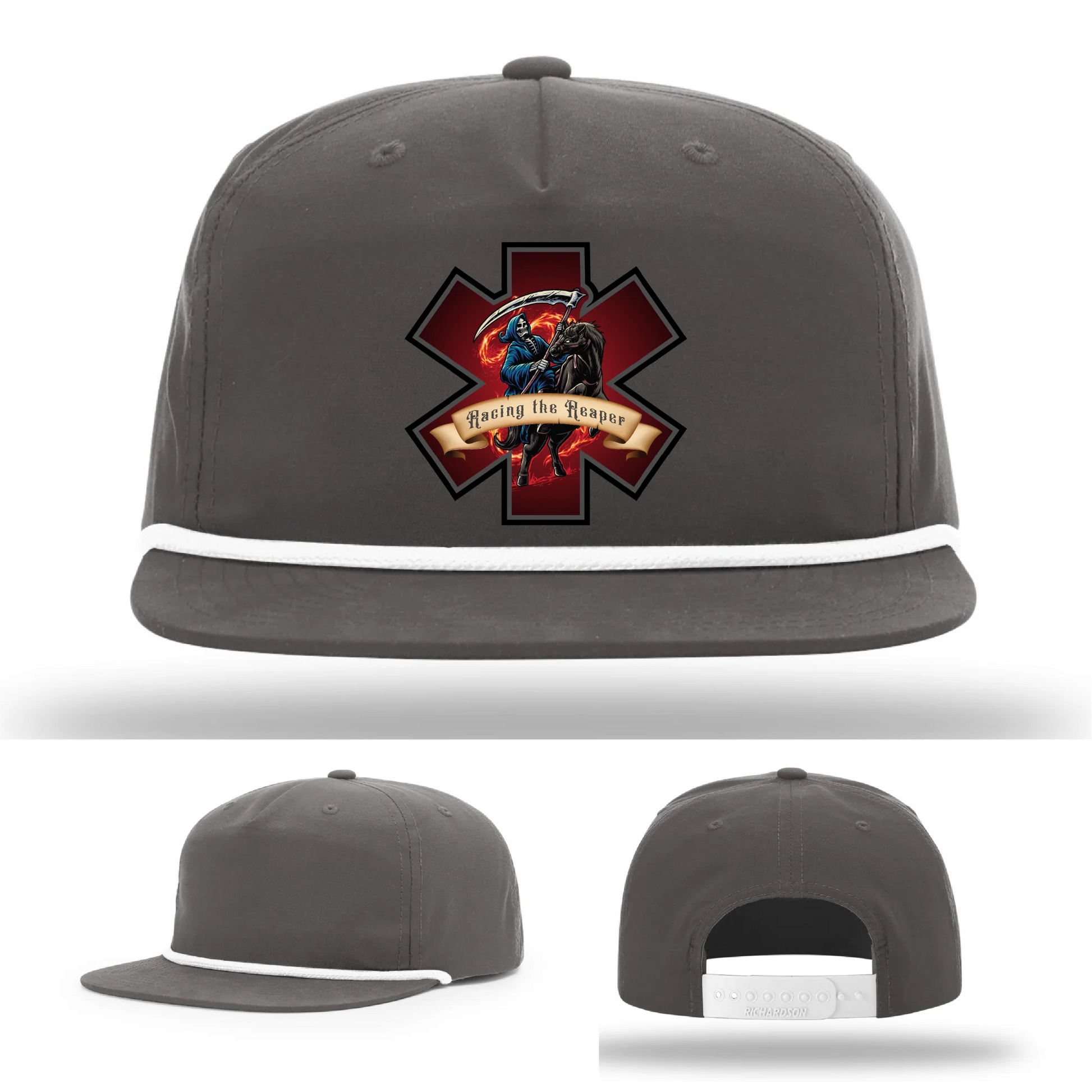 EMS Reaper Leather Patch Hat