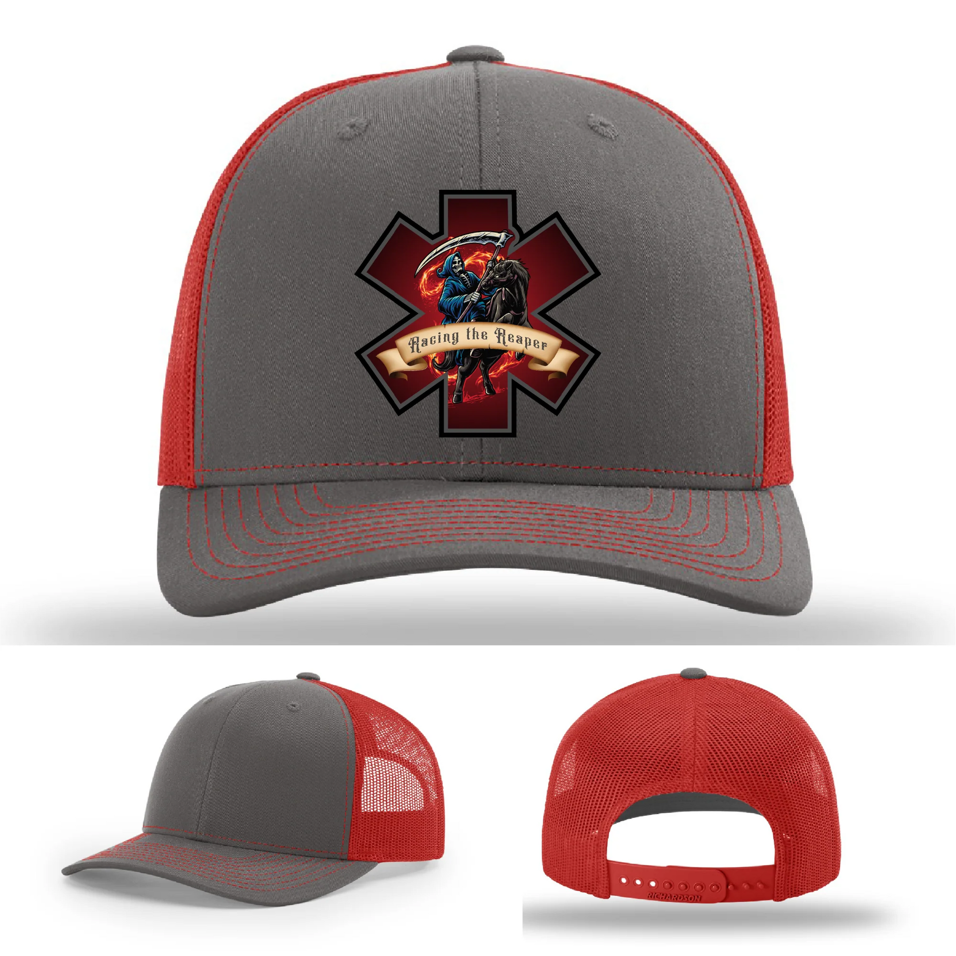 EMS Reaper Leather Patch Hat