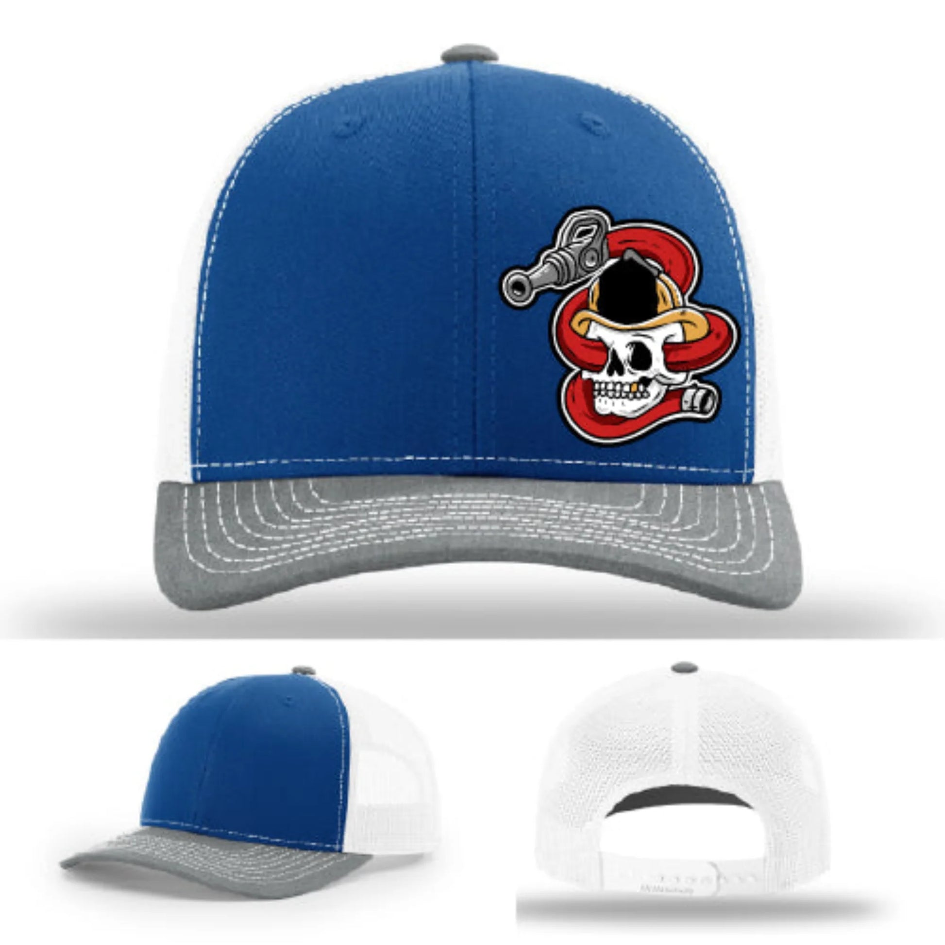 Get Hosed Firefighter Leather Patch Hat