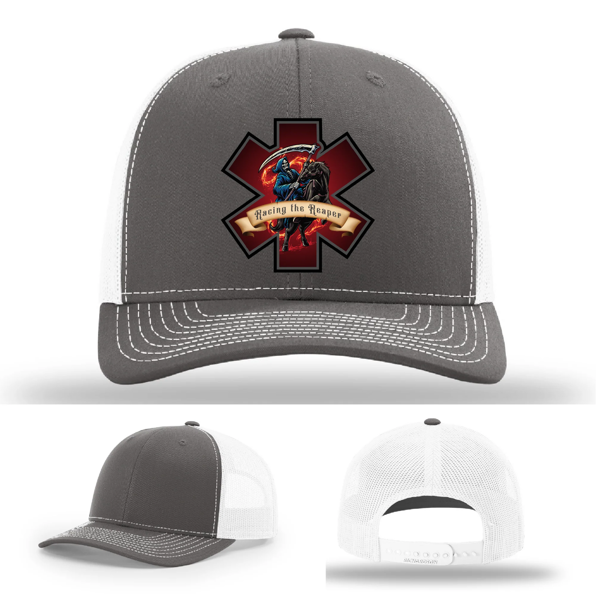 EMS Reaper Leather Patch Hat