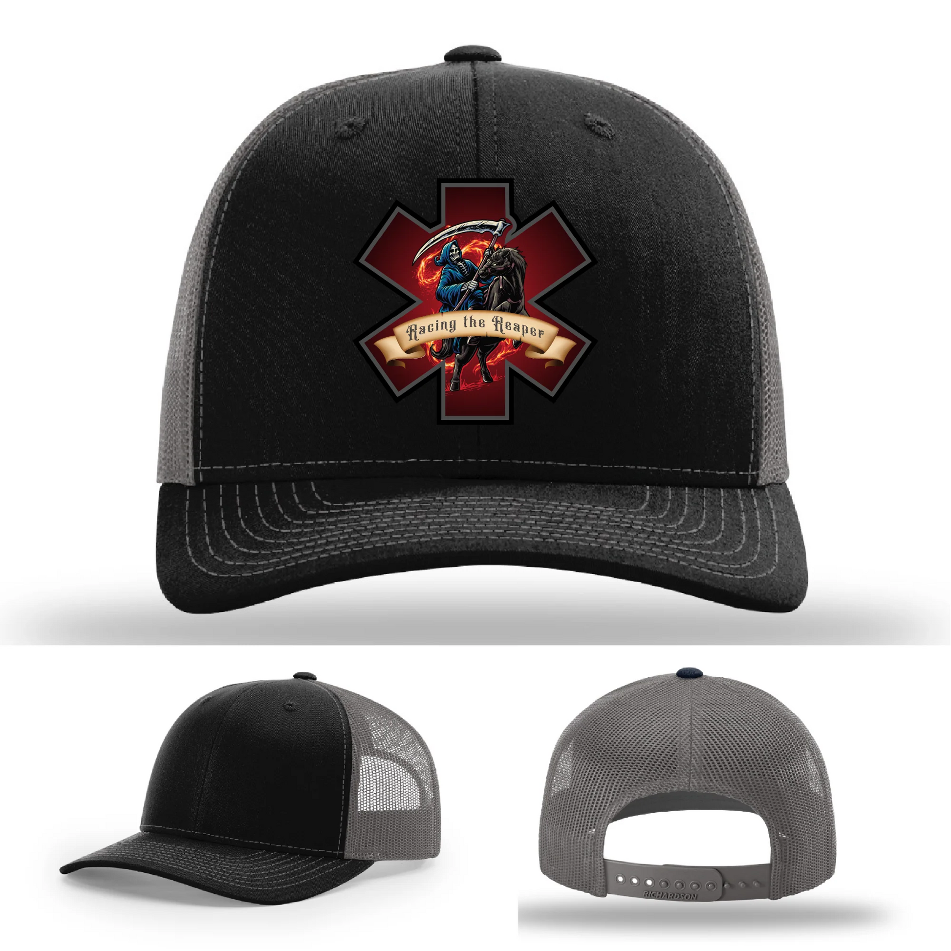 EMS Reaper Leather Patch Hat