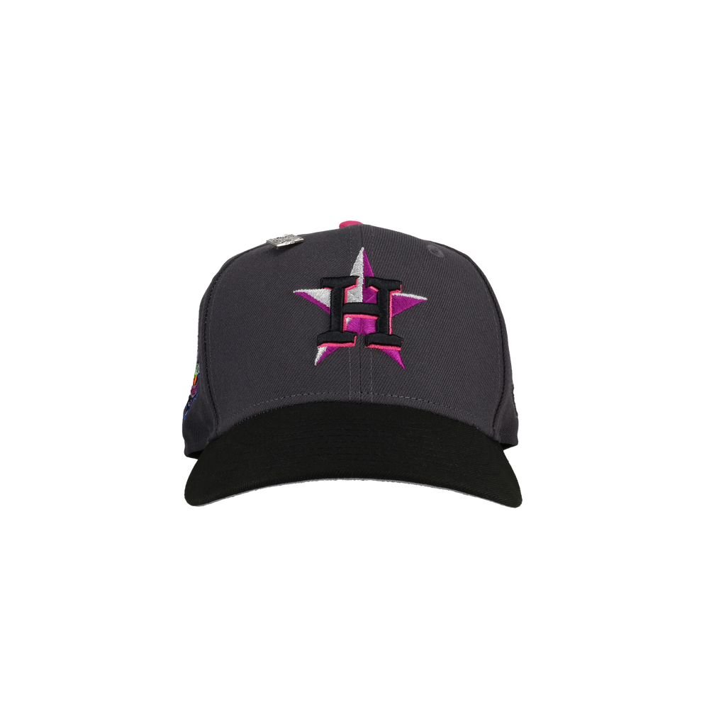 Houston Astros 45th Anny Graphite/Black/Neon Metallic 59Fifty Fitted Hat