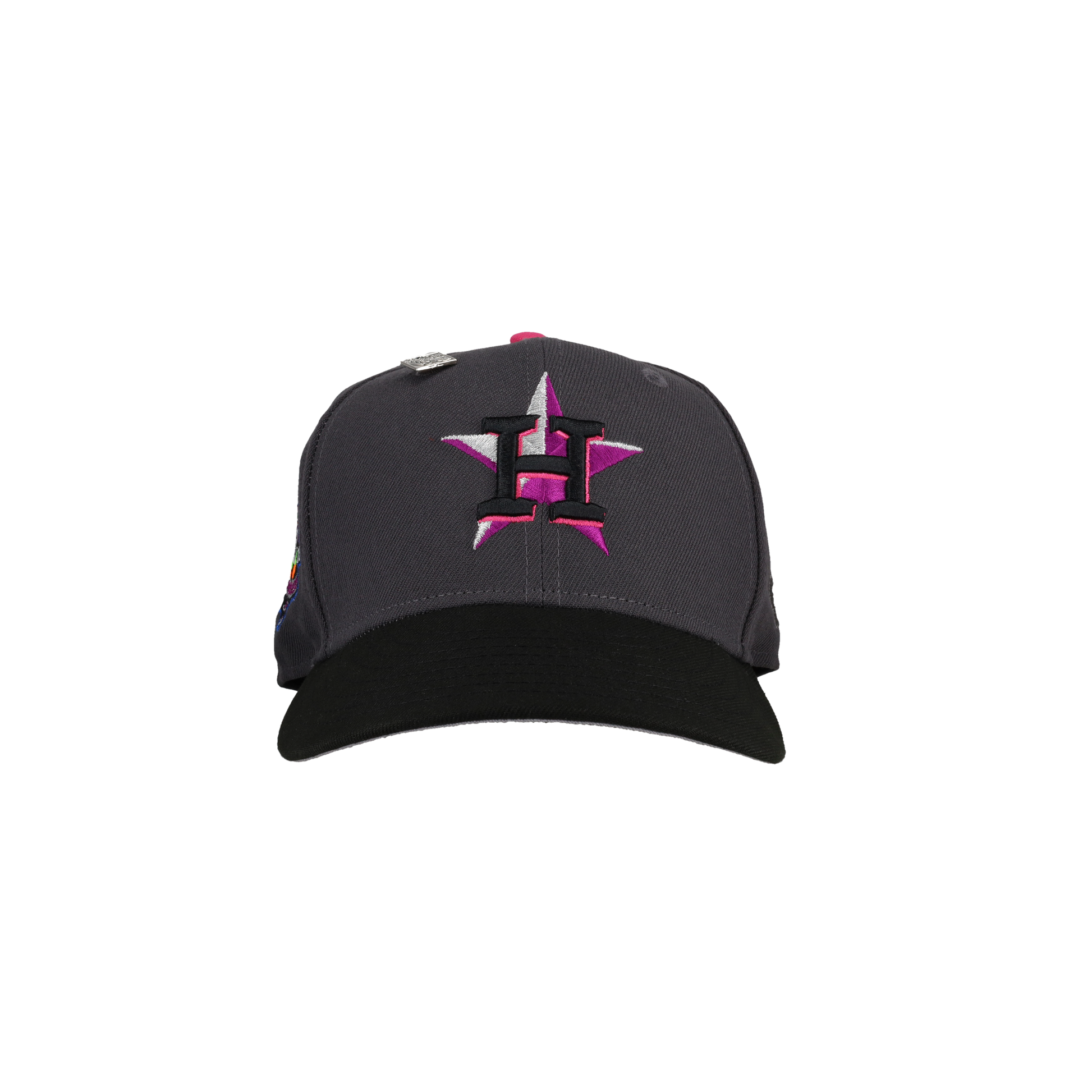 Houston Astros 45th Anny Graphite/Black/Neon Metallic 59Fifty Fitted Hat