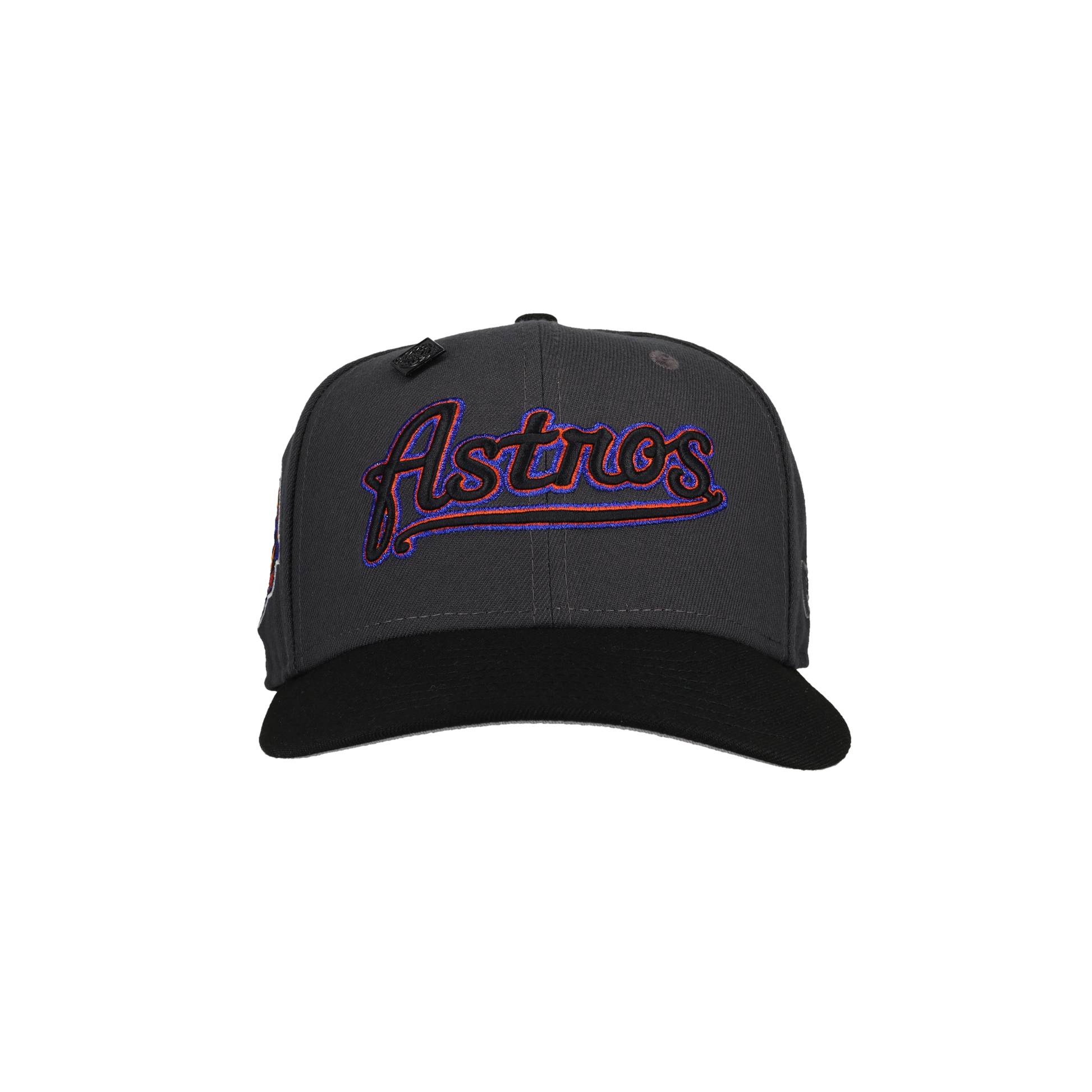 Houston Astros 45th Anniversary Metallic Graphite/Black 59Fifty Fitted Hat