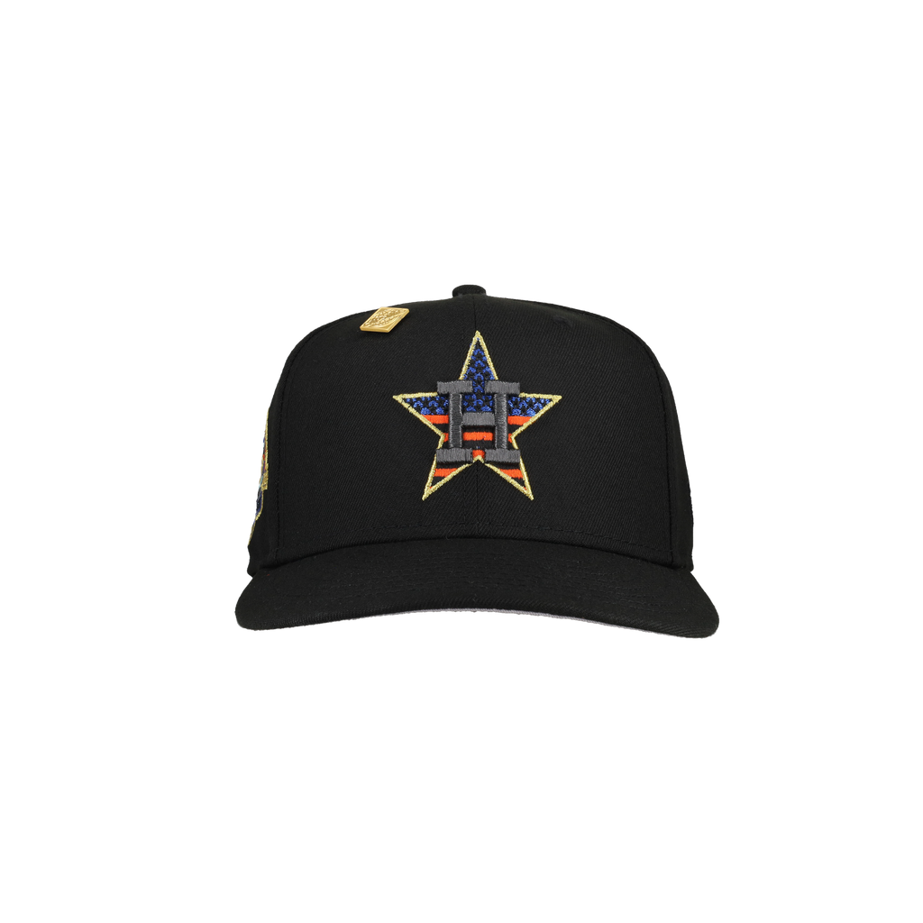 Houston Astros 45th Anniversary Metallic Star 59Fifty Fitted Hat