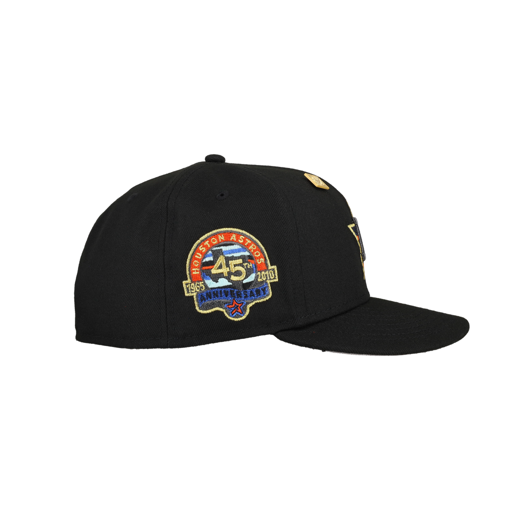 Houston Astros 45th Anniversary Metallic Star 59Fifty Fitted Hat