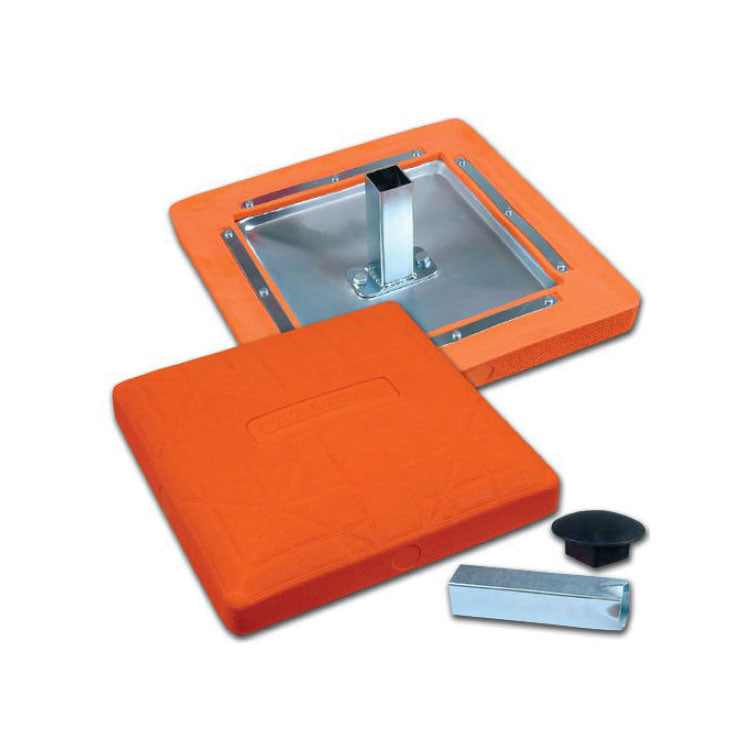 Champro 15"X15"X3" Orange Safety Base