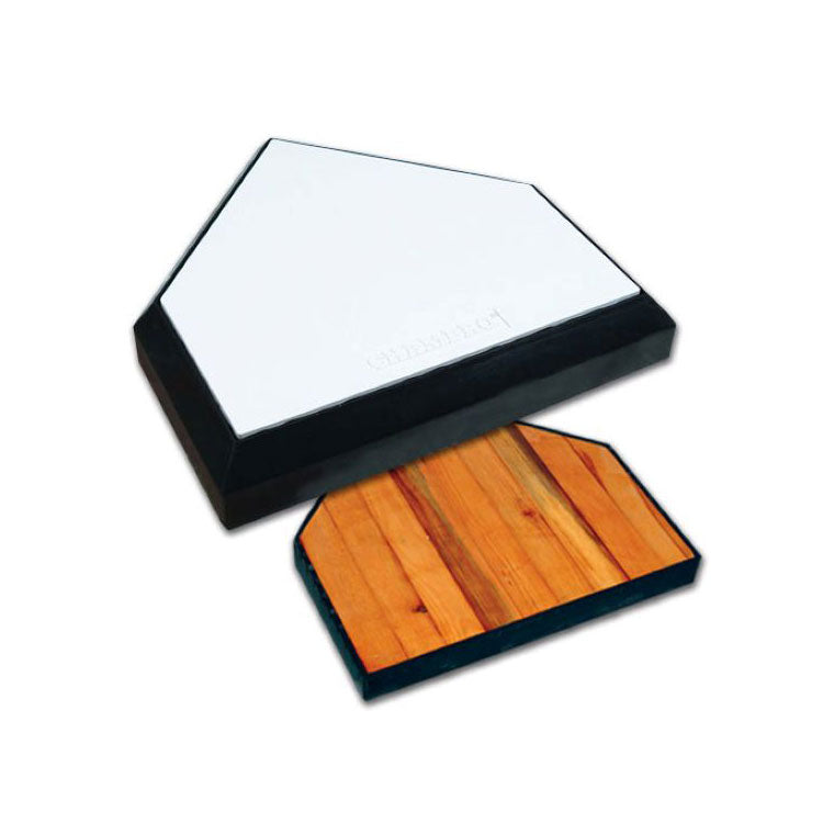 Champro In-Ground Home Plate with Solid Wood Bottom