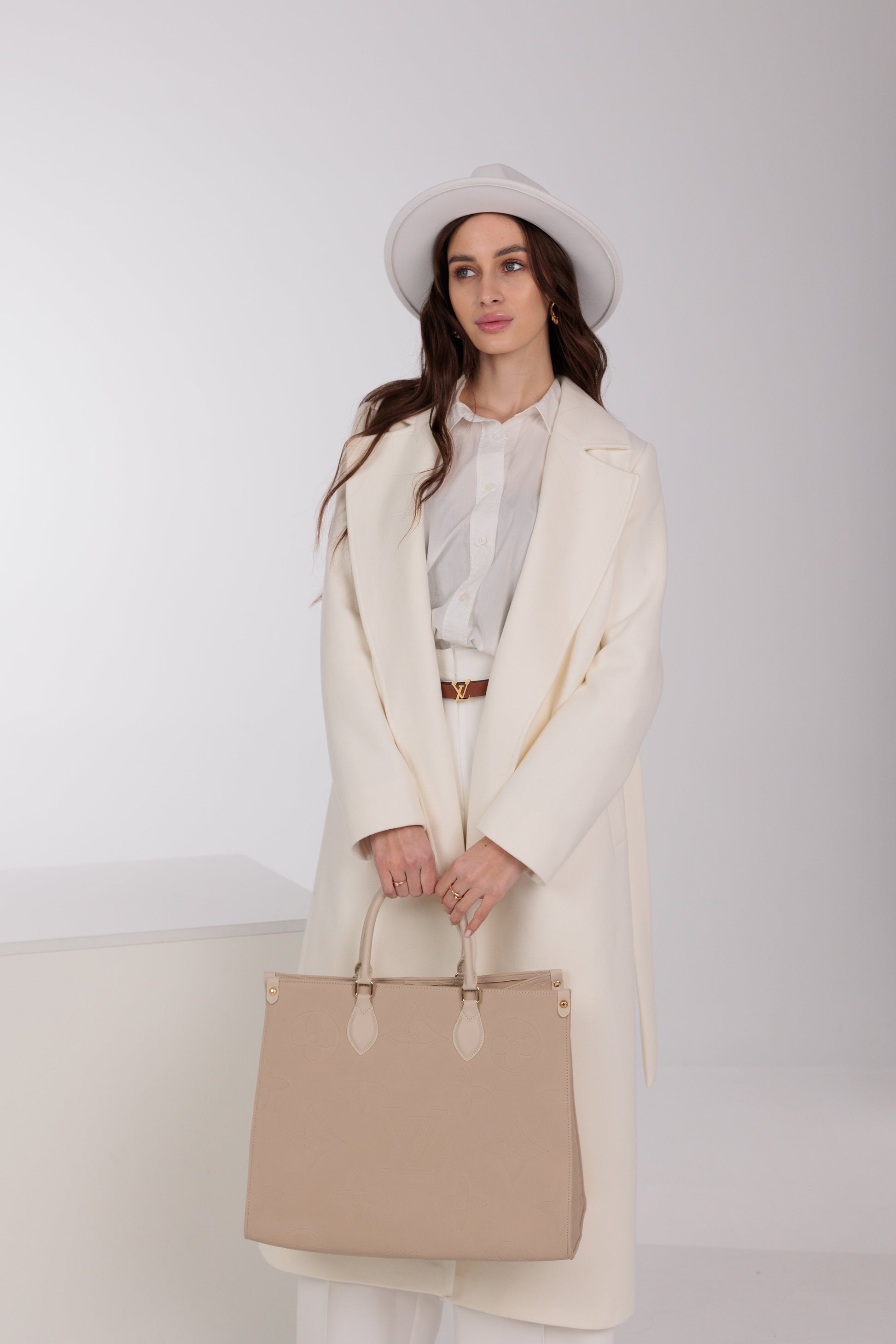 Astoria Classic Wraparound Wool Blend Overcoat
