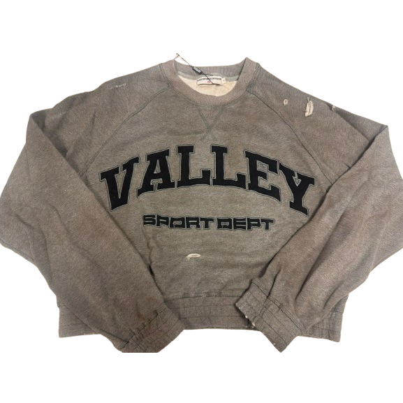 Vale “valley sport dept” grey wash