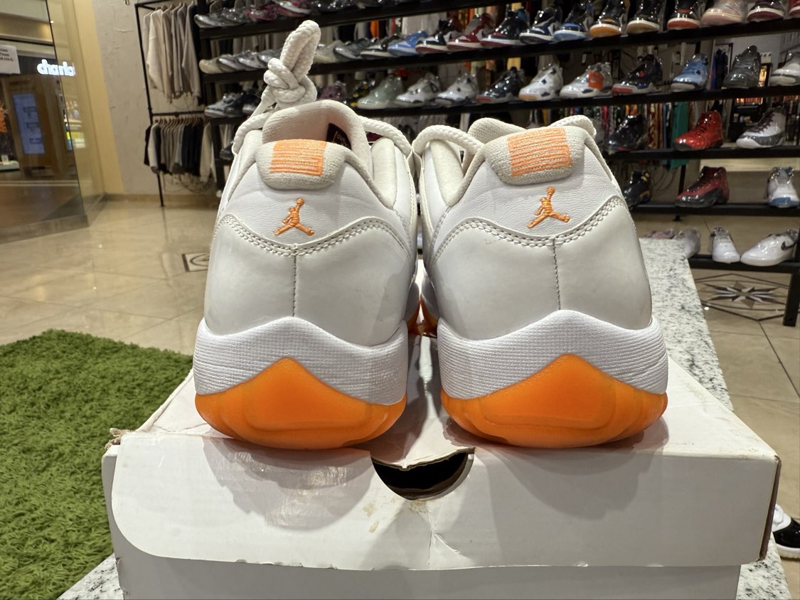 PRE OWNED Jordan 11 Retro Low Citrus (2021) (Women's)