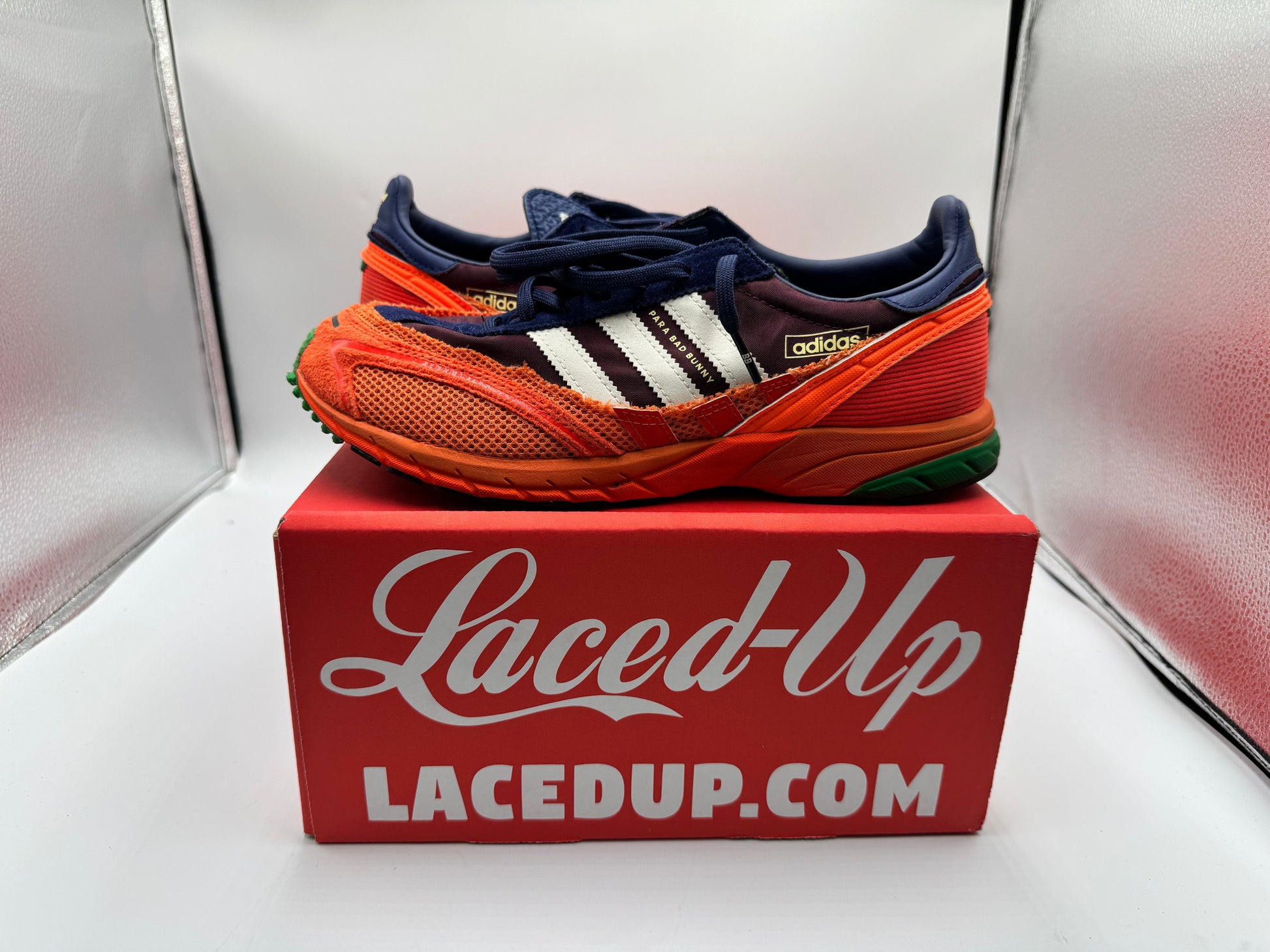 PRE OWNED adidas Adizero SL 72 Bad Bunny Maroon No Box