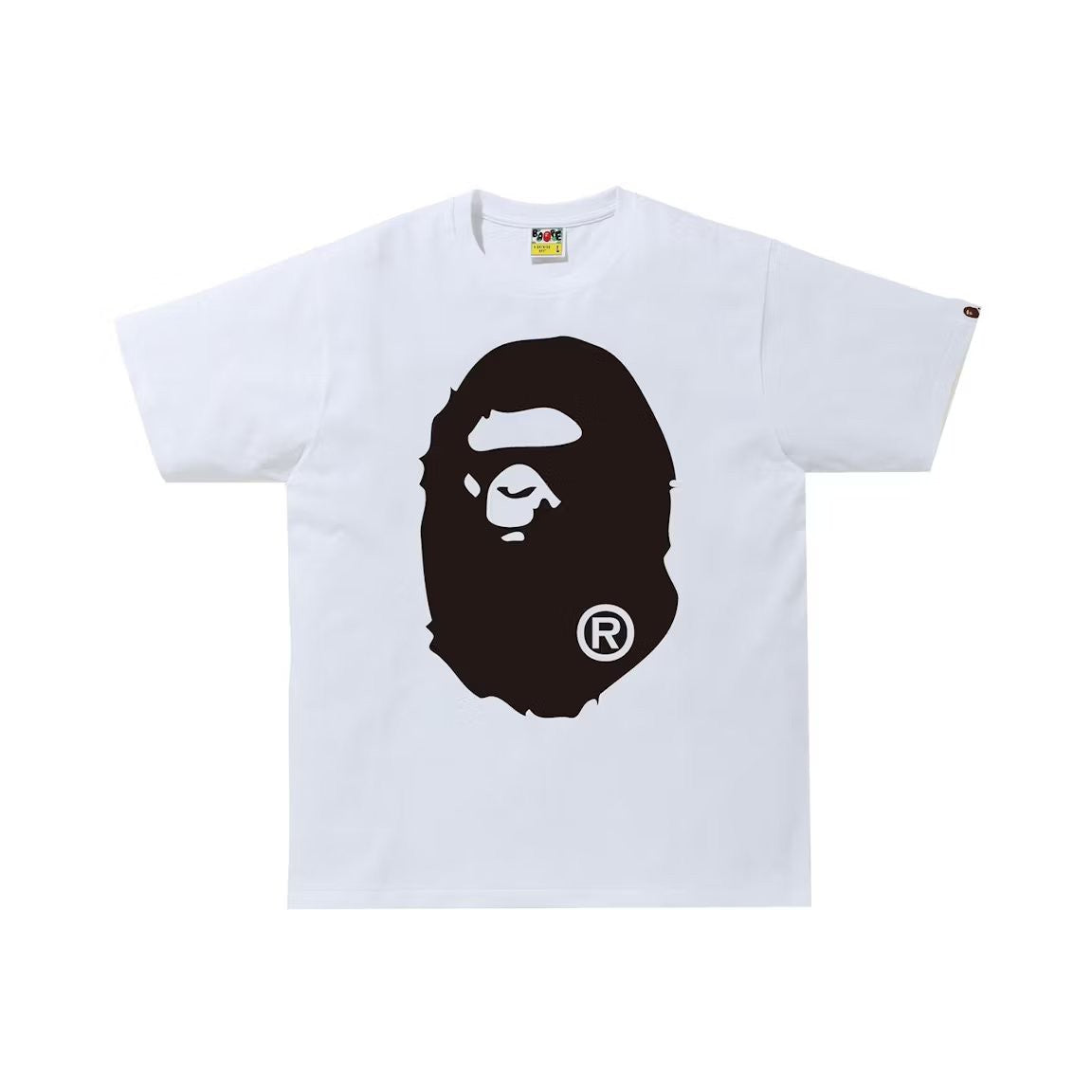 BAPE Bicolor Big Ape Head Tee (FW21/SS22/FW22) White