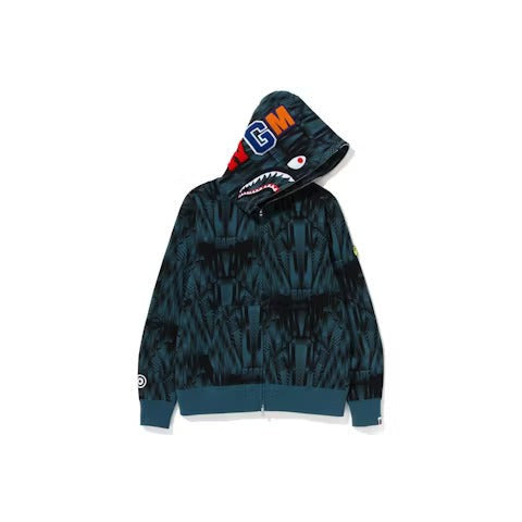 BAPE Speed Racer Shark Full Zip Hoodie Blue