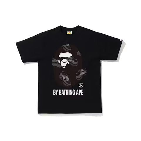 BAPE Sta Random by Bathing Ape Tee Black/Black