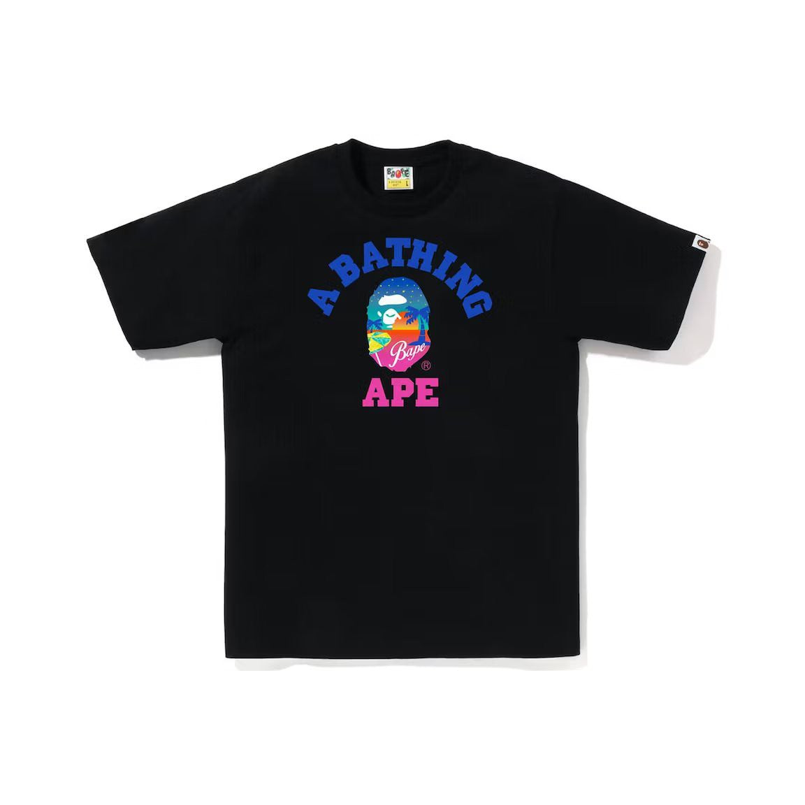 BAPE Sunset Beach Tee Black