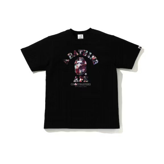 BAPE x Ghostbusters Camo College Tee Black
