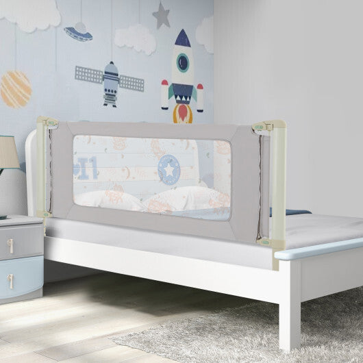 Vertical Lifting Bed Rail for Toddlers with Double Lock-59 inch