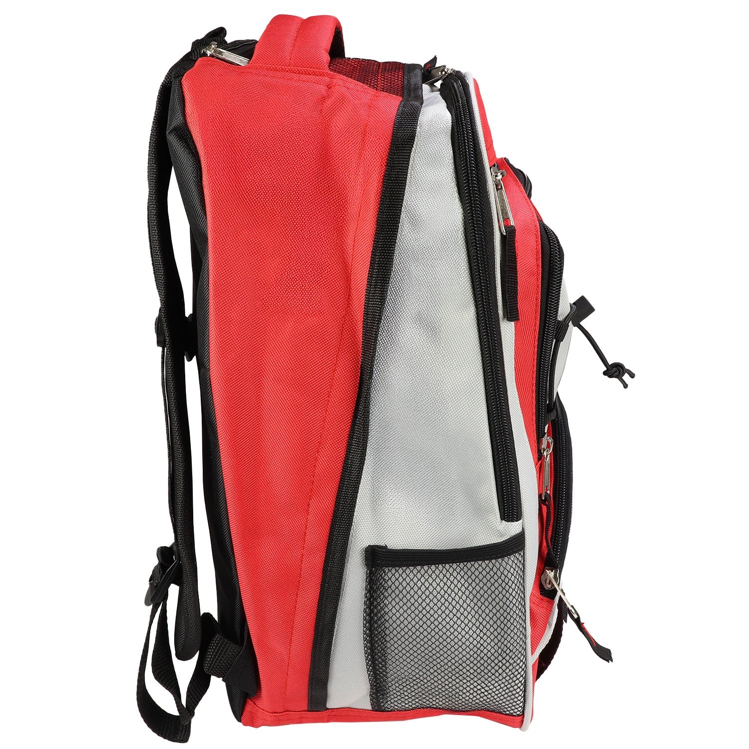 Elite Multi-pocket Hikers Backpack, Red