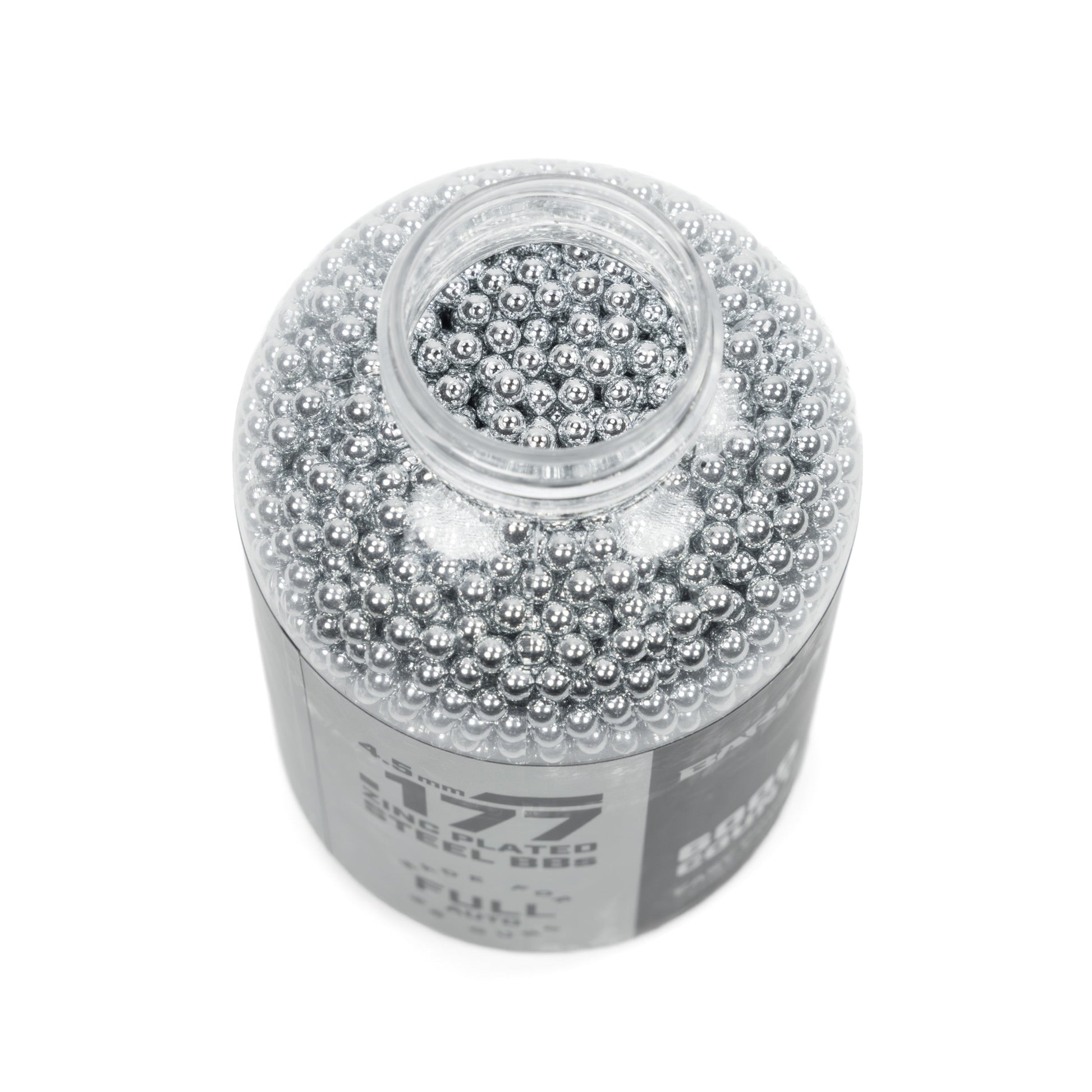 .177 cal/4.5mm Zinc Plated Steel BBs - 6,000 Count