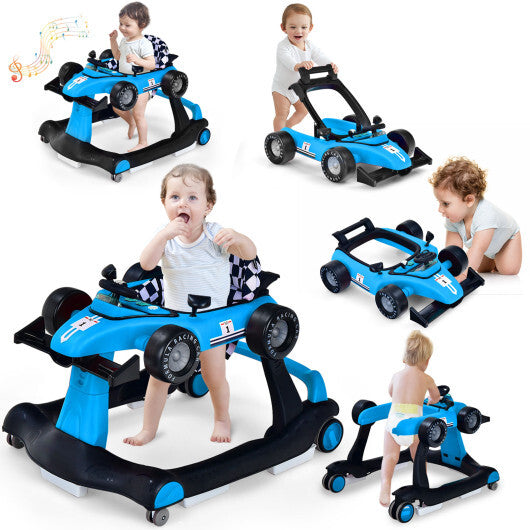 $79 5-in-1 Baby Walker with Adjustable Height and Speed