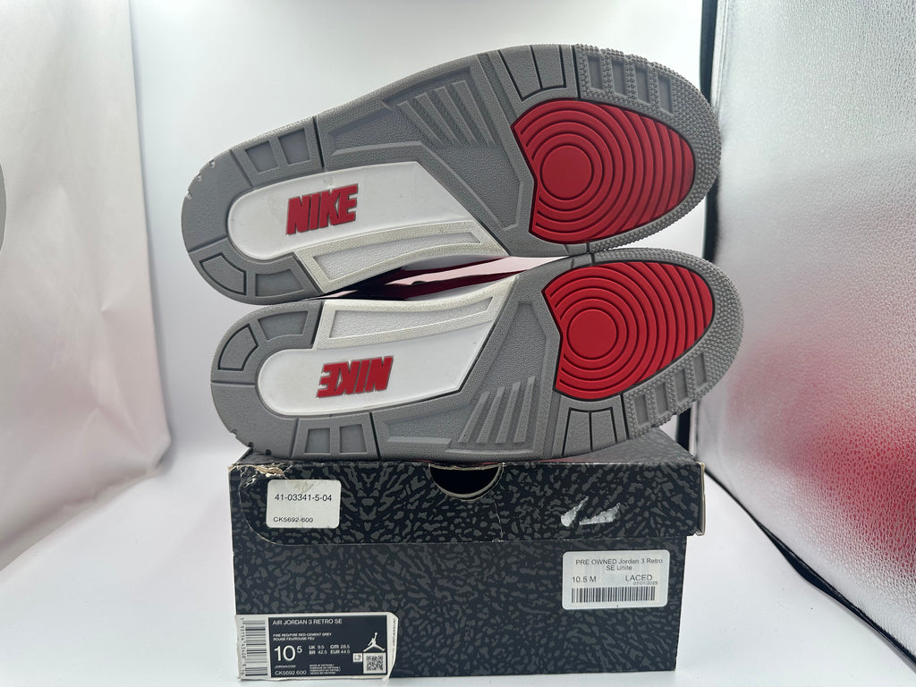 PRE OWNED Jordan 3 Retro SE Unite