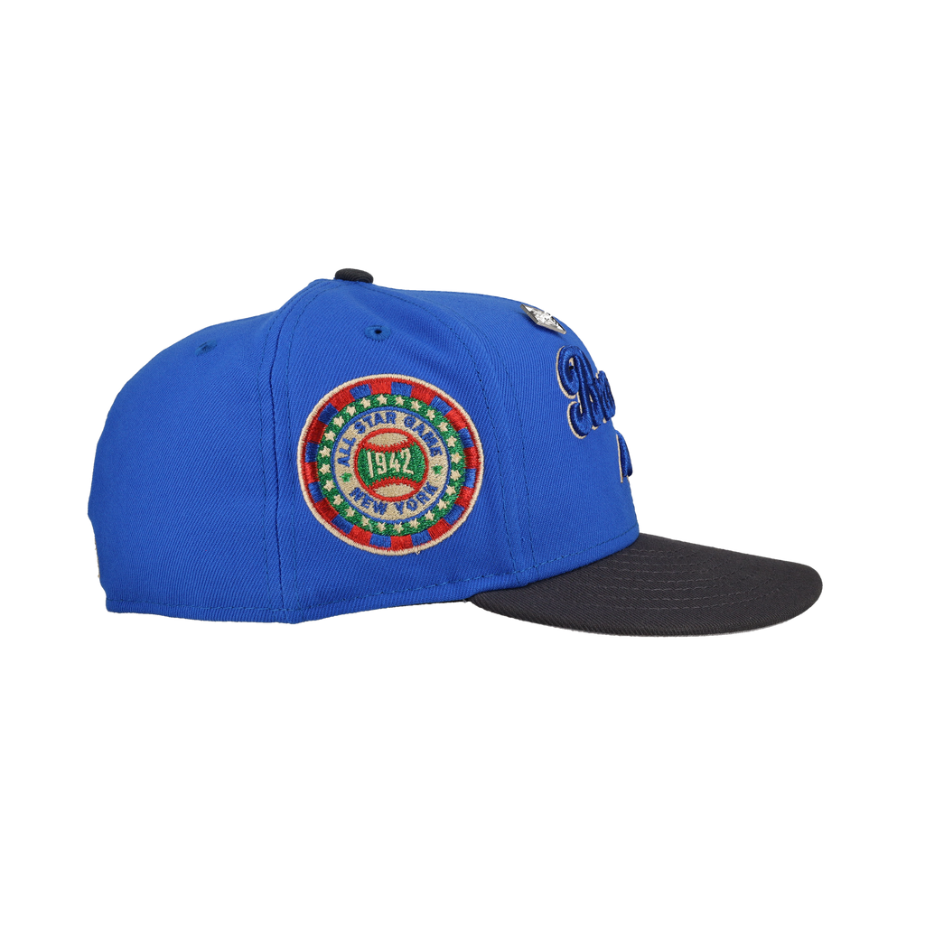 Brooklyn Dodgers 1942 All Star Game Blue Metallic 59Fifty Fitted Hat
