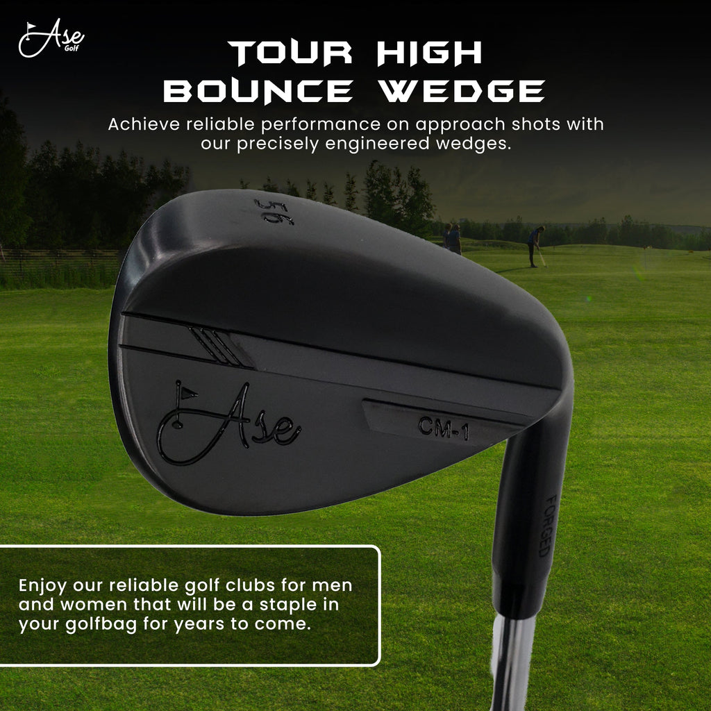 Ase BLACKOUT 3-Piece Wedge Set (52,56,60)