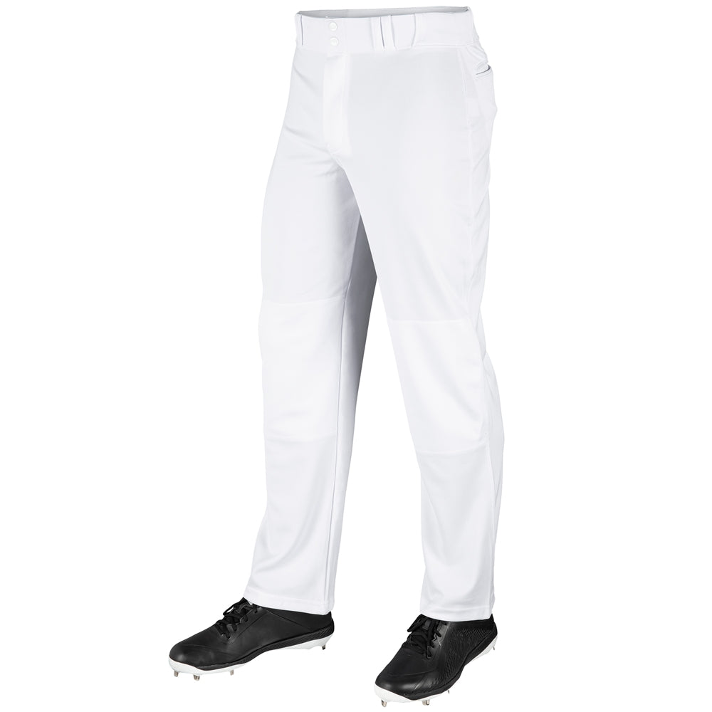Open Bottom Relaxed Fit Baseball Pant