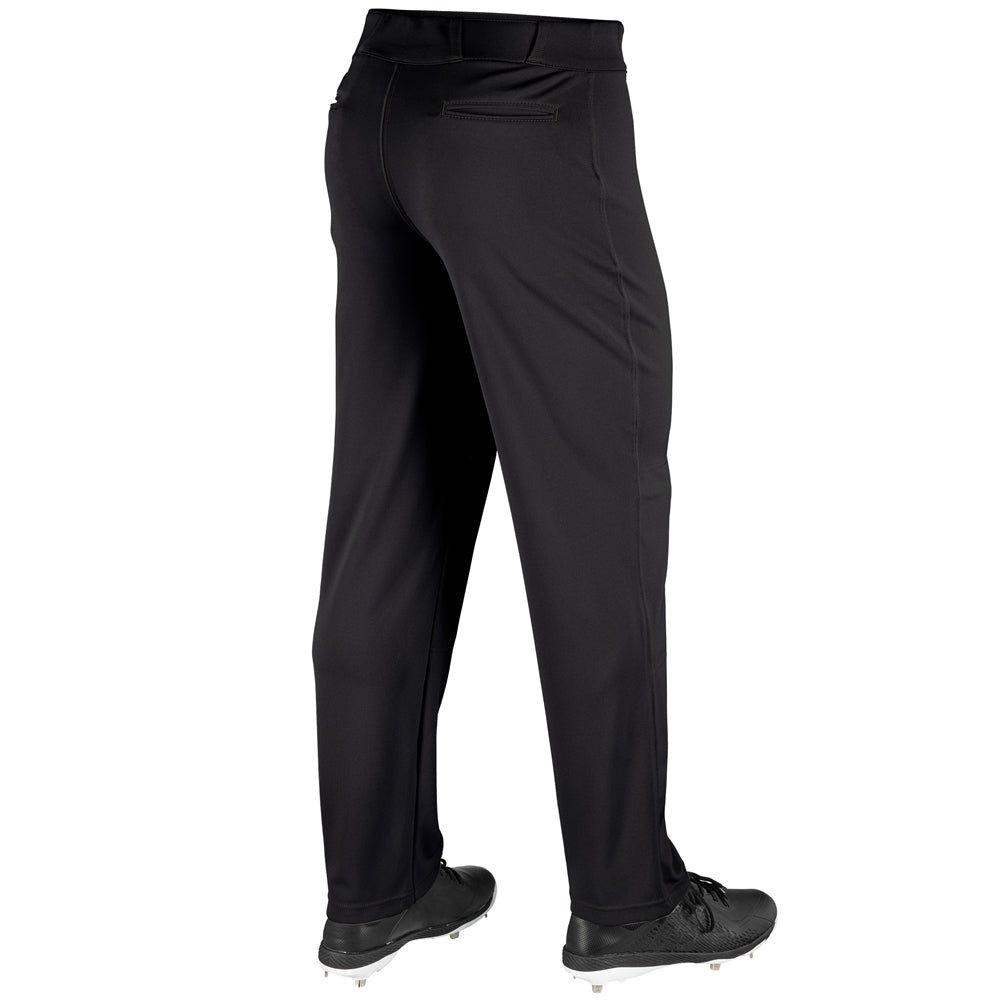 Open Bottom Relaxed Fit Baseball Pant