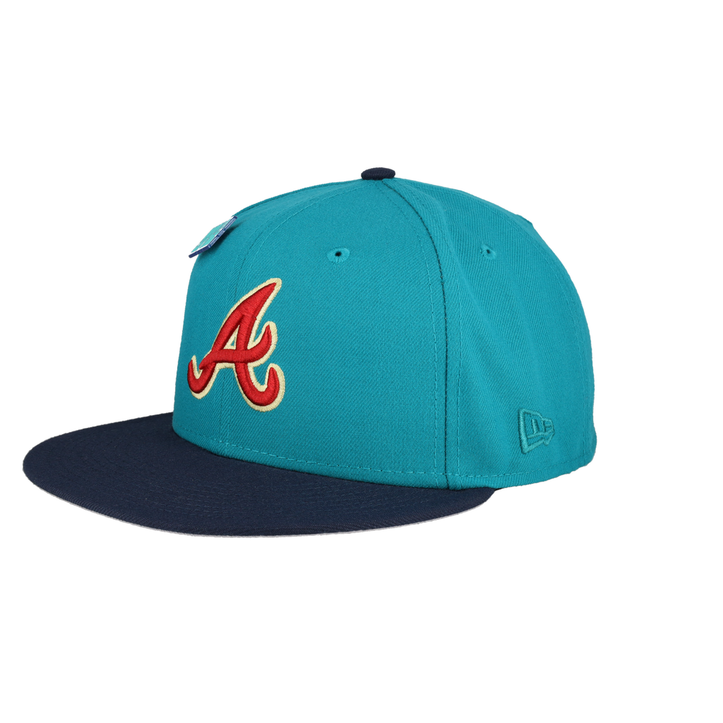 Atlanta Braves Real Teal Collection 1996 World Series 59Fifty