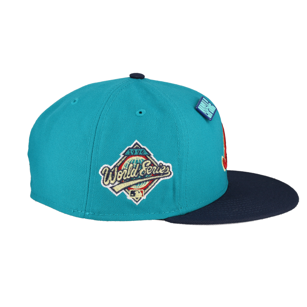 Atlanta Braves Real Teal Collection 1996 World Series 59Fifty
