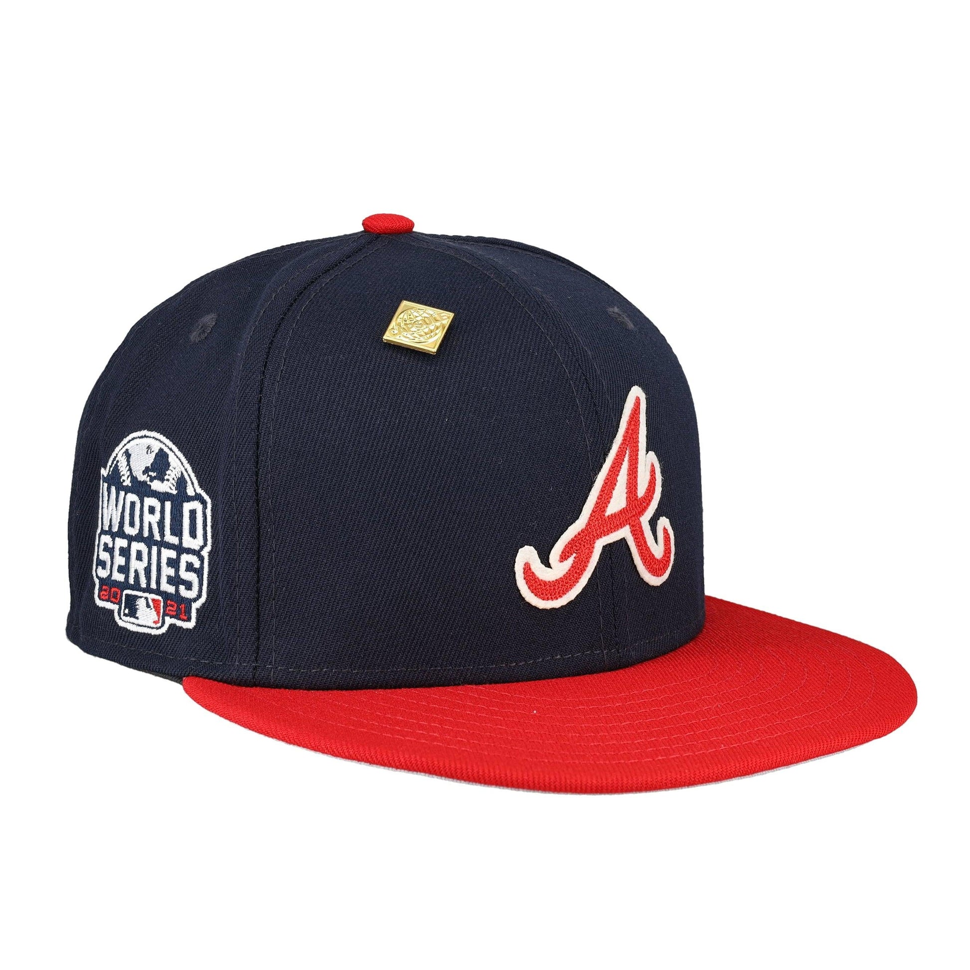 Atlanta Braves Letterman Collection 59Fifty Fitted Hat