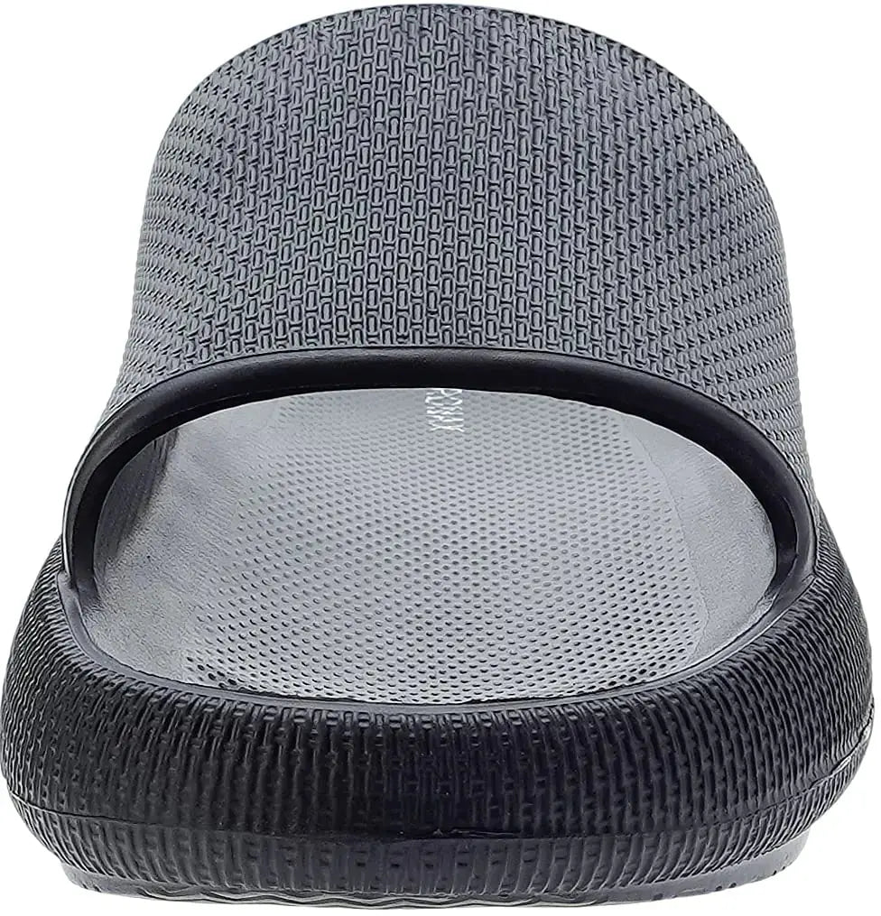 BRONAX Pillow Slippers for Women and Men | House Slides Shower Sandals with Cushioned Thick Sole