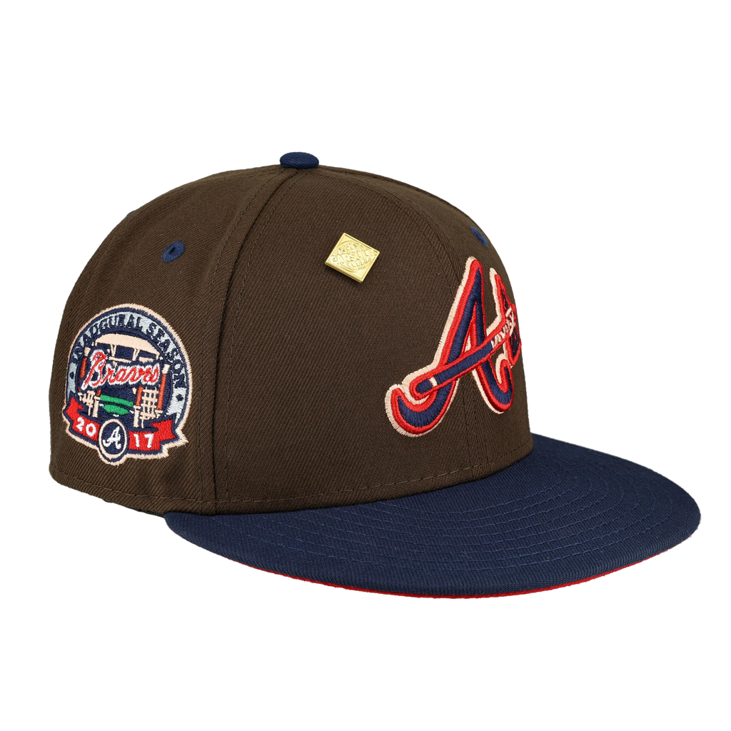 Atlanta Braves 2017 Inaugural Season Patch 59Fifty Fitted Hat