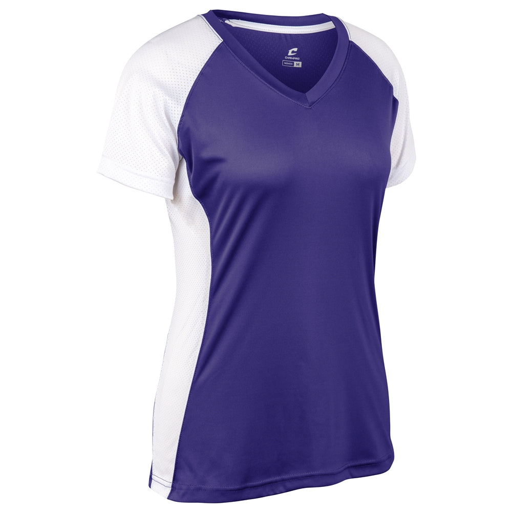 Women's Infinite V-Neck SS Jersey