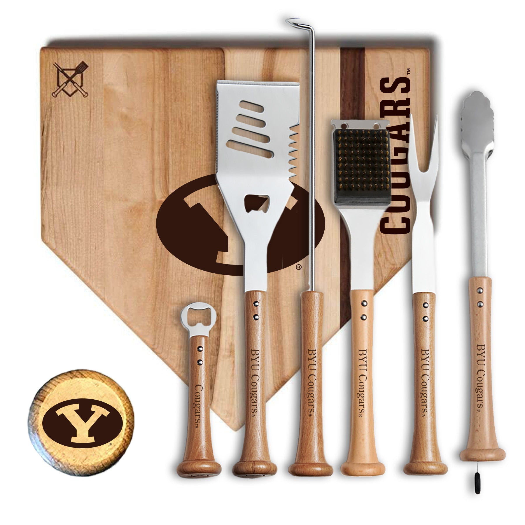 Brigham Young University MVP Grill Set