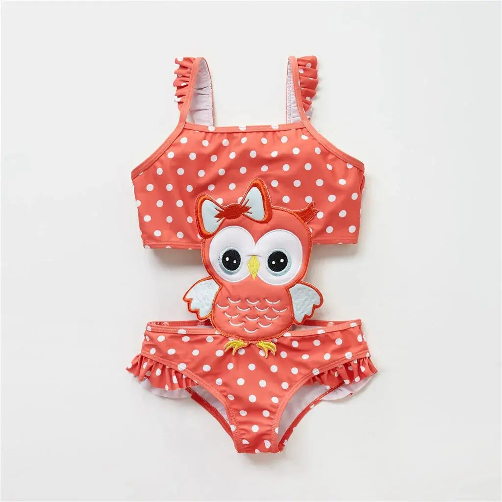 Baby Girls One-piece Swimwear