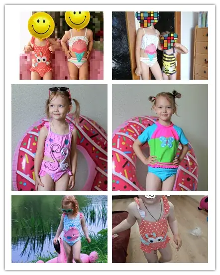 Baby Girls One-piece Swimwear
