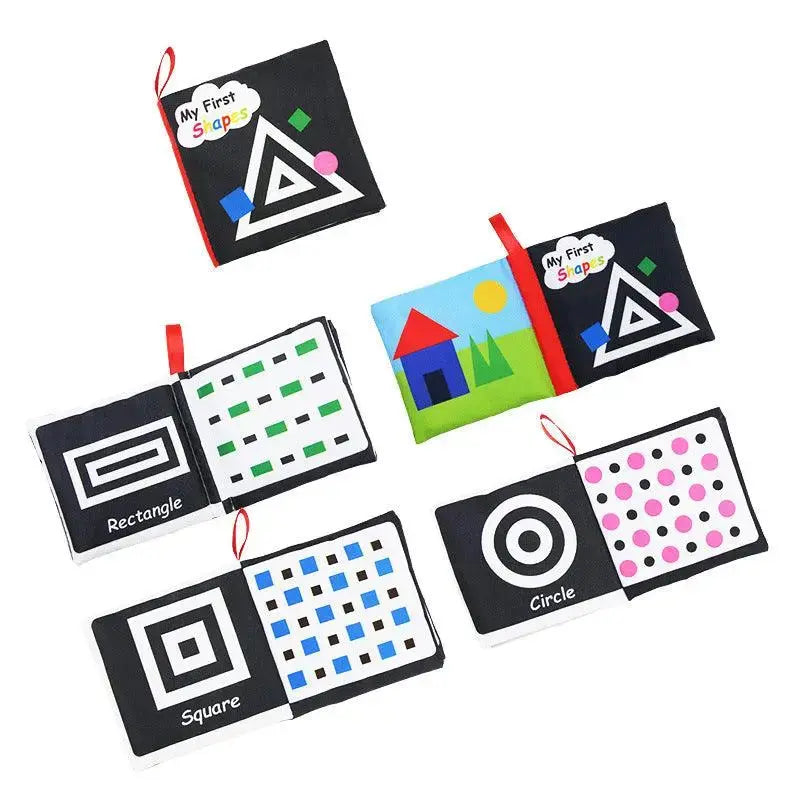 Baby Visual Excitement Cloth Book Montessori