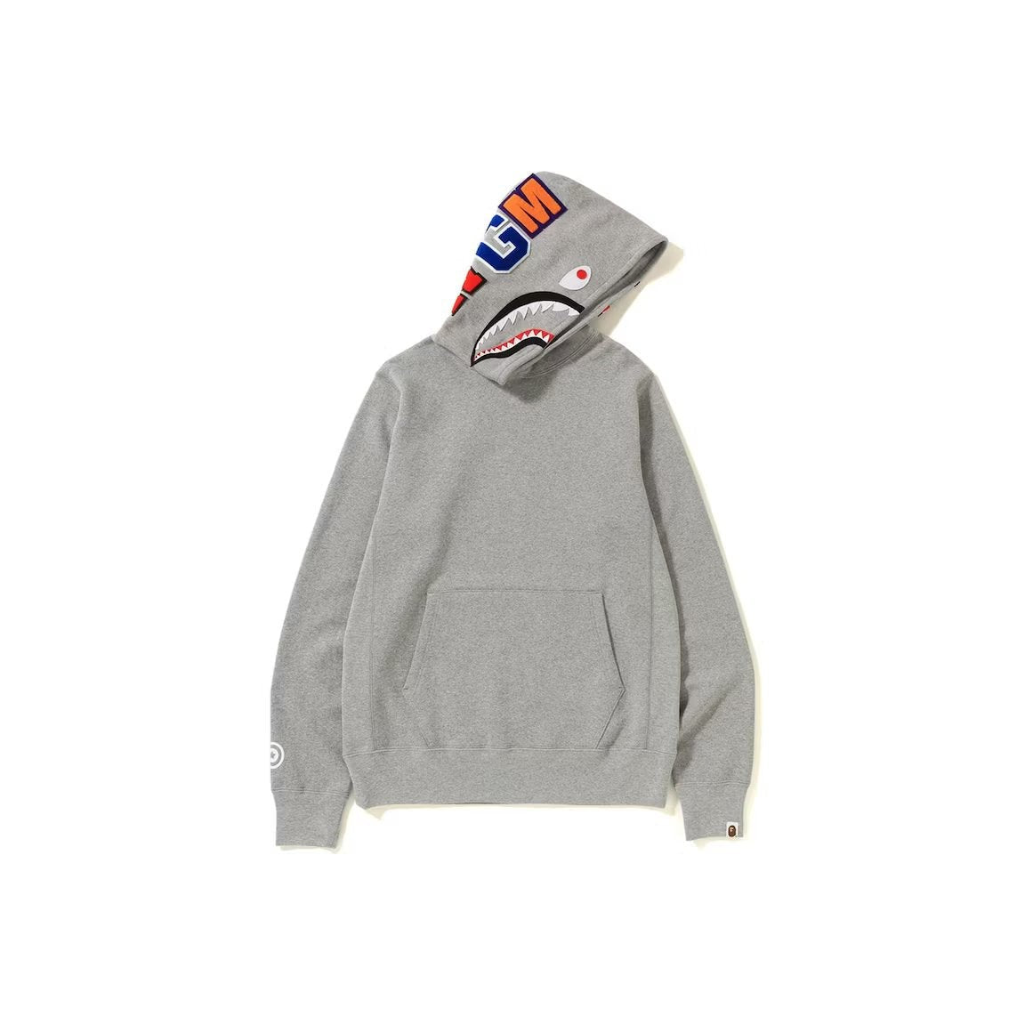 BAPE Shark Pullover Hoodie Grey