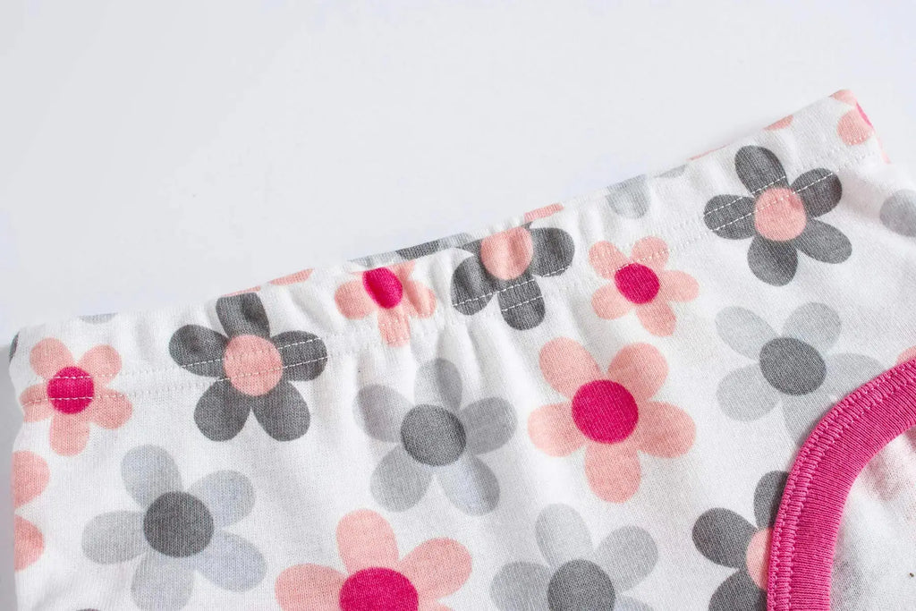 Barara King Little Girls' Soft Cotton Underwear Toddler Undies Kids panties 3 12 Pack