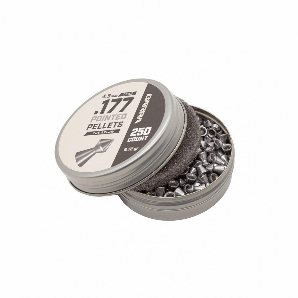 Arlow Pointed Tip .177 Caliber Pellets - 250 Count
