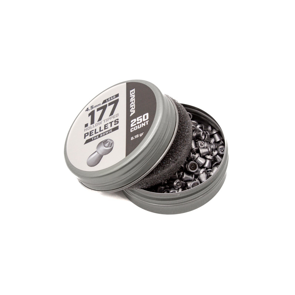 Bowie Hollow Tipped .177 Caliber Pellets - 250 Count