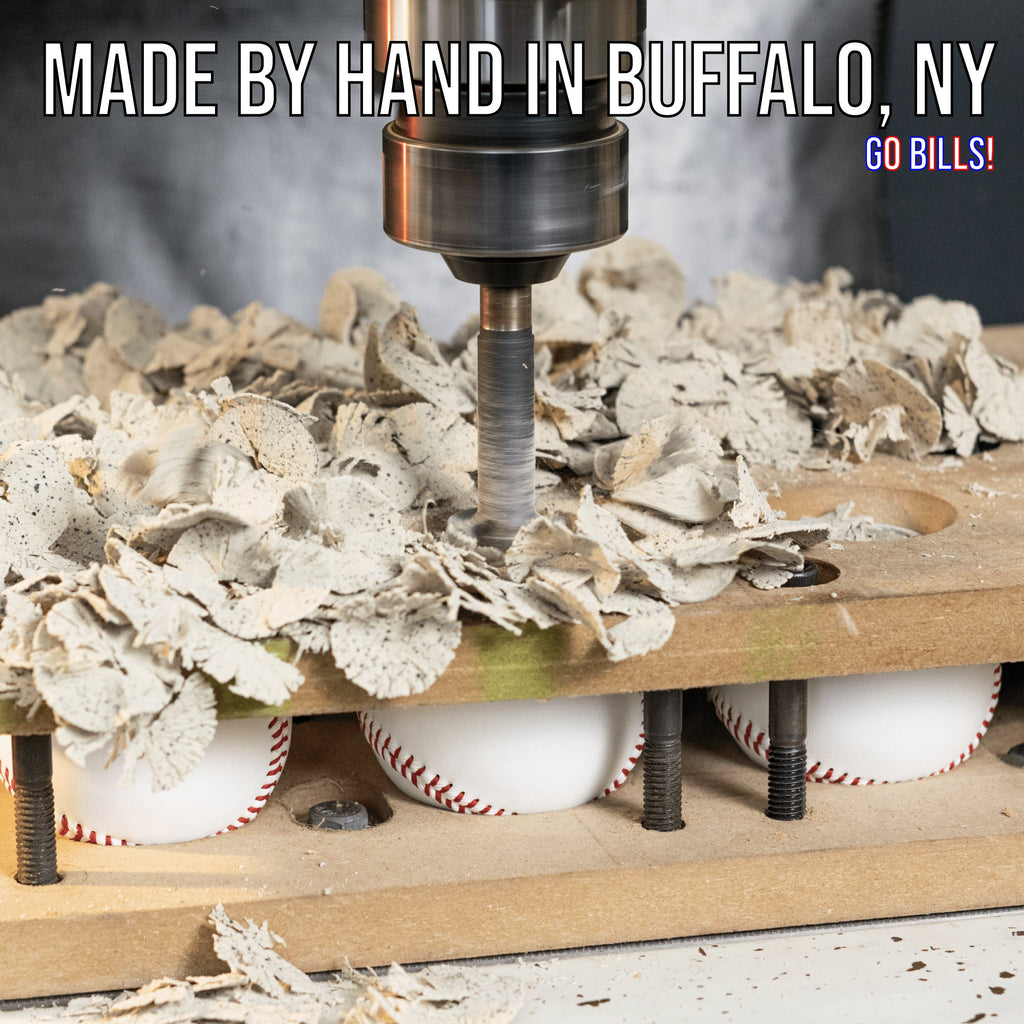 Baseball Flask, Made from a Real Baseball